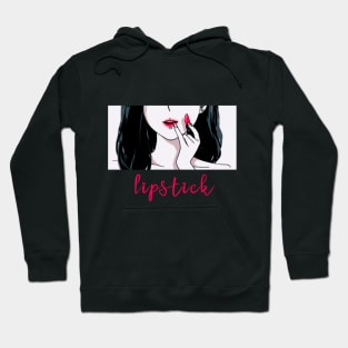 lipstick girl Hoodie